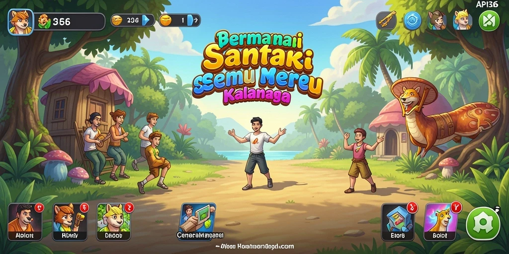 Screenshot menampilkan gameplay mengasyikkan dari API36.