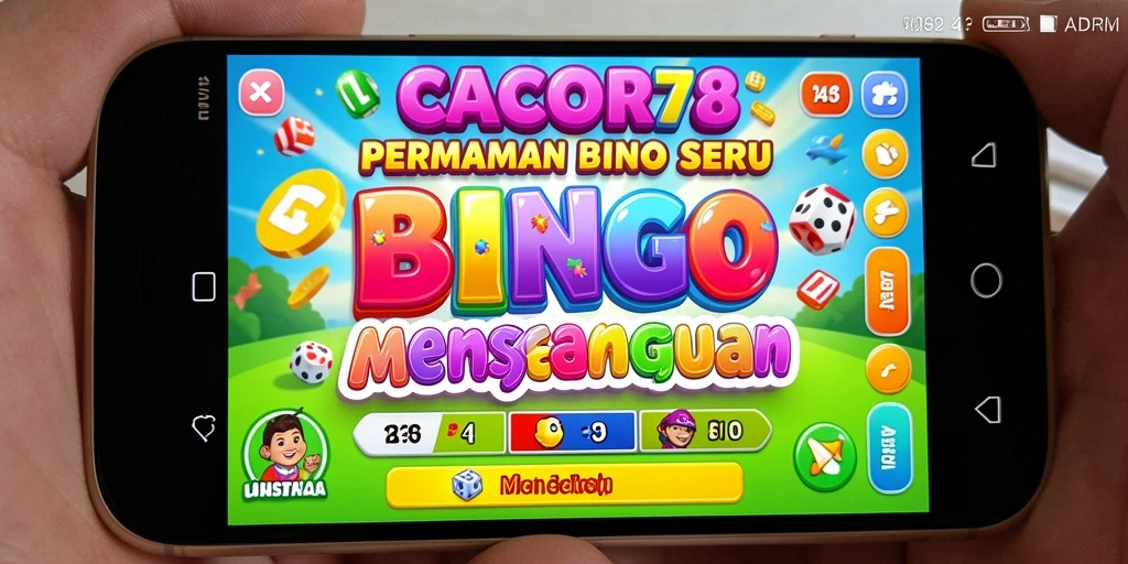 Tampilan gameplay Bingo yang seru di CACOR78.