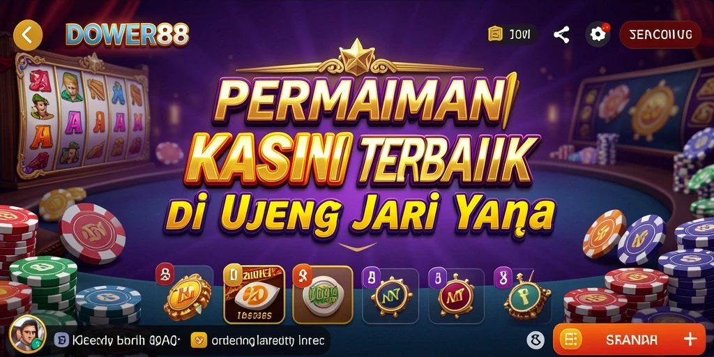 Tampilan menarik dari gameplay DOWER88 yang seru.