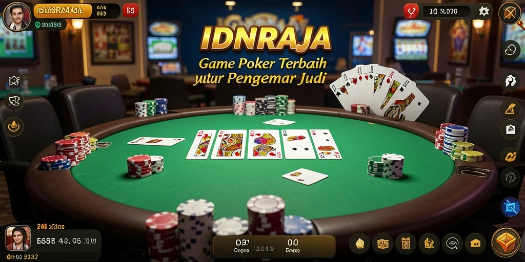 Tampilan screenshot gameplay IDNRAJA yang seru dan mendebarkan.