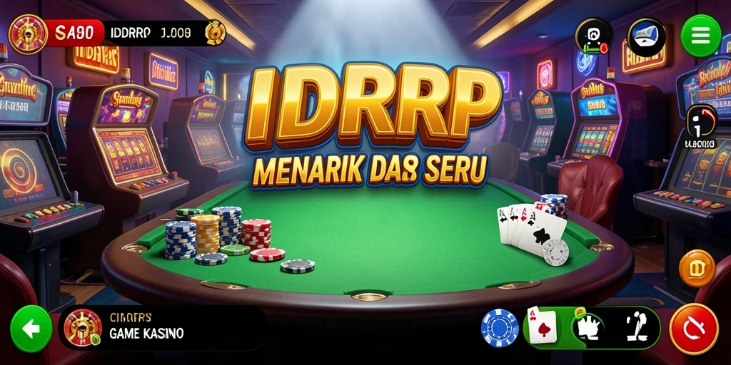 Screenshot gameplay IDRRP menampilkan aksi mendebarkan di Kasino.