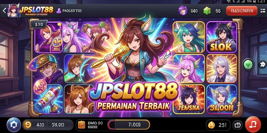 Tampilan menarik dari JPSLOT88 dengan karakter Anime yang memukau.