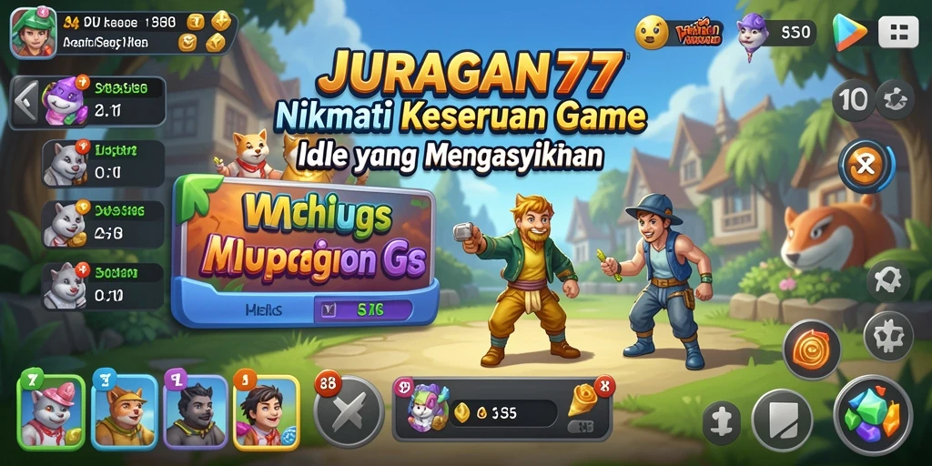 Tangkapan layar JURAGAN77 menampilkan gameplay Idle yang menarik.