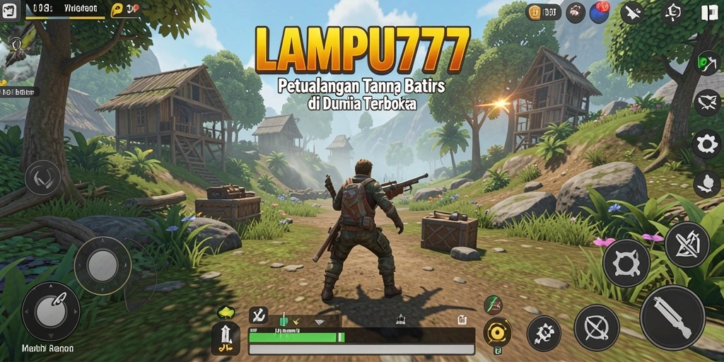 Tangkapan layar LAMPU777 menampilkan eksplorasi dunia terbuka yang menakjubkan.