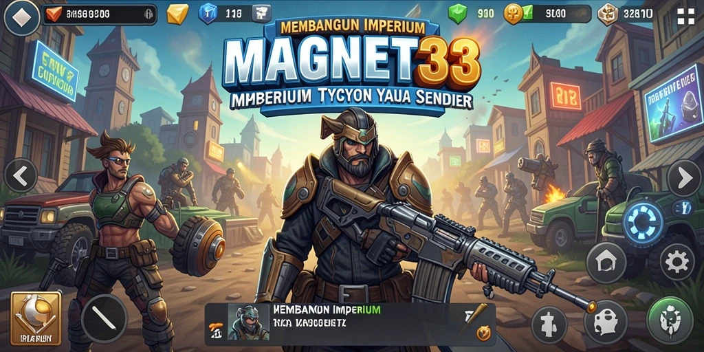 Tampilan gameplay MAGNET33 yang menakjubkan dan penuh warna.