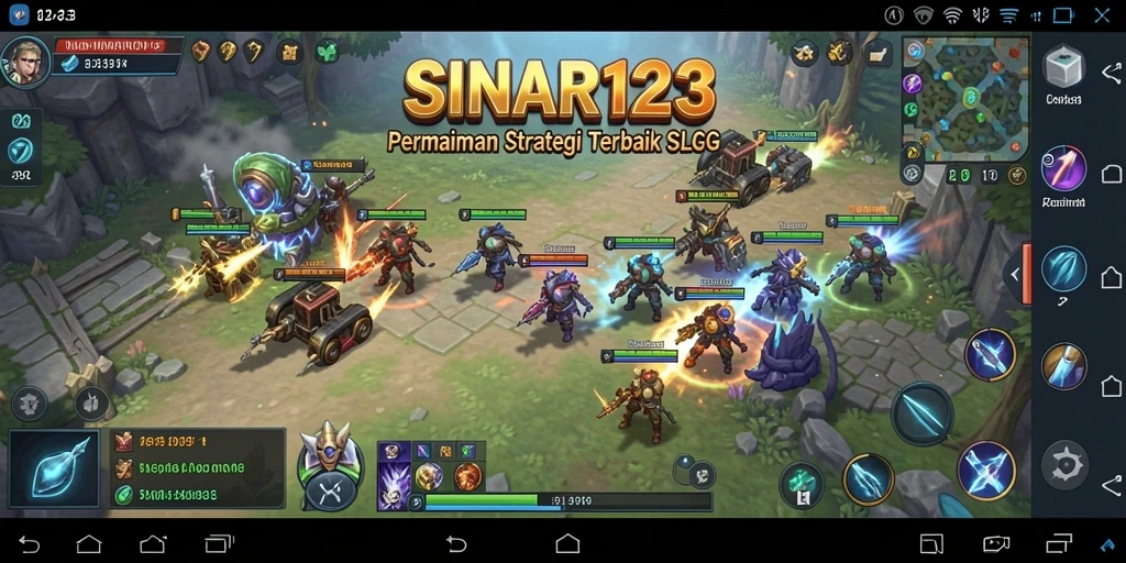 Tampilan gameplay menarik di SINAR123 dengan aksi strategi yang seru.