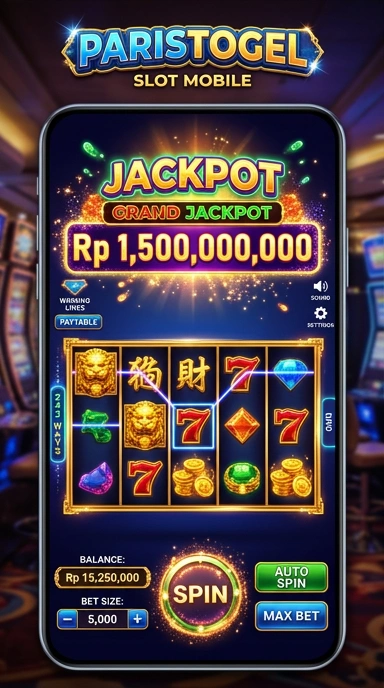 Detail ukuran dan versi aplikasi di paristogel.